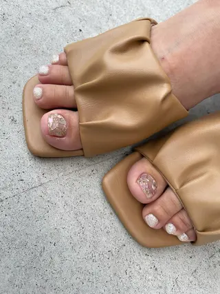 ロング カラー ヘアアレンジ キッズ ネイル マツエク・マツパ 福田 加奈のネイルデザイン