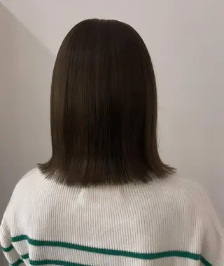 ミディアム カラー aya kaのヘアスタイル