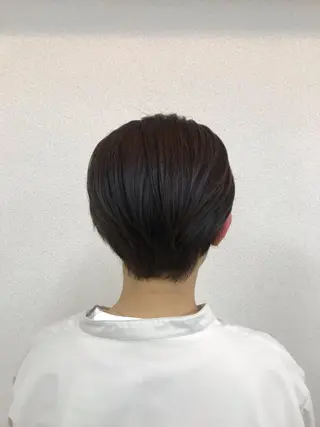 ショート 松本平太郎美容室大宮店所属・もりたみかこ 美容師お休み中のヘアスタイル