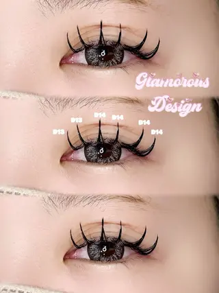 マツエク・マツパ Le Riad 栄 🦋坪内のマツエク・マツパデザイン