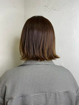 ショート 久力琴音''透明感 カラー''アレンジのヘアスタイル