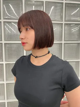 ショート カラー タマオカ カズキのヘアスタイル