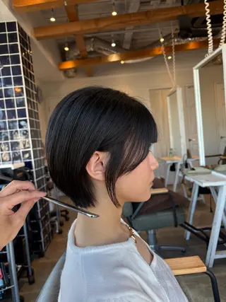 ショート SABO 草薙店【サボ】所属・🍃ボブ&ショート 特化🍃髪質改善🍃のヘアスタイル