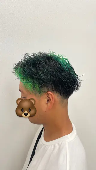 カラー メンズ EARTH菊名店👾 ひらのすぐるのヘアスタイル