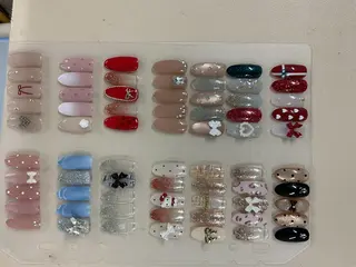 キッズ ルラワンネイル エンのネイルデザイン