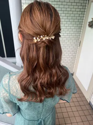 ヘアアレンジ 大人可愛いヘアメイク 💋🧚‍♀️しずかのヘアスタイル