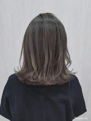 ミディアム 💎✨艶髪美髪✨💎 Alushe心斎橋店のヘアスタイル