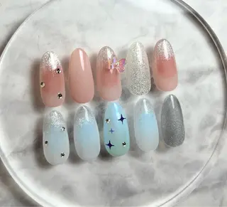 ネイル 7nail所属・なんば7nail YUZUHAのネイルデザイン