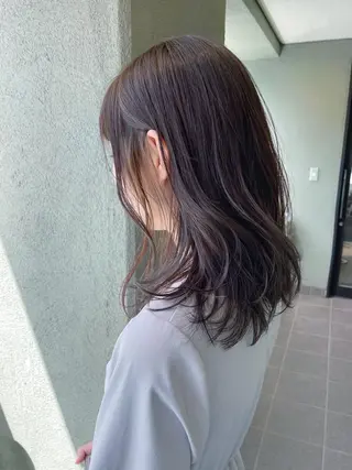 ミディアム カラー HIROKI ” stylistのヘアスタイル