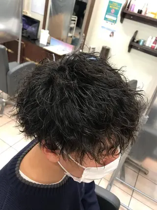 パーマ メンズ 透明感韓国ヘア♡ みつきのヘアスタイル