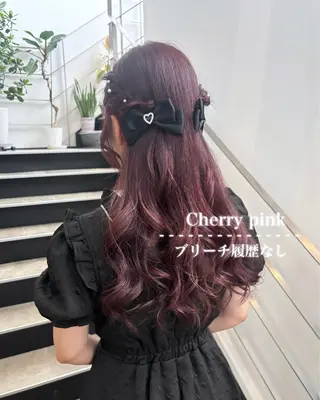 ロング カラー 💗ガーリーヘア🎀 saki💗のヘアスタイル