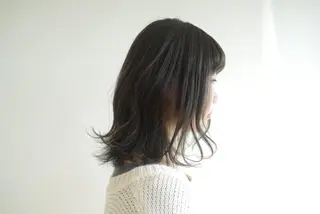 ミディアム etore 矢場町 南沙希のヘアスタイル