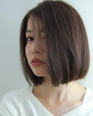 ショート カラー パーマ ショートボブ縮毛矯正 髪質改善のプロ山道潤のヘアスタイル