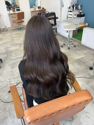 ロング カラー アスカ/ 武庫之荘美容室のヘアスタイル