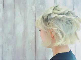 ショート ミディアム カラー ヘアアレンジ boutique misakiのヘアスタイル