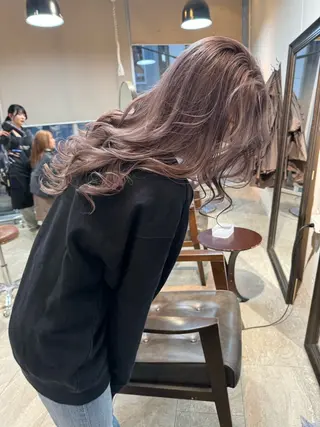 ロング カラー 💜ハイトーン💛 マジカルかいちゃんのヘアスタイル