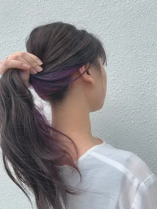 ロング カラー Dali 若松　朋美のヘアスタイル