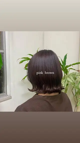 ショート 透明感カラー 【問屋町】moe🪿のヘアスタイル