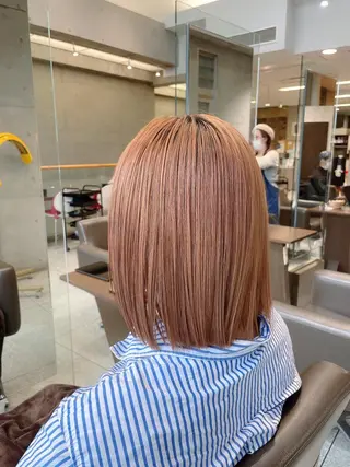 ミディアム カラー B.Chance カラーリスト　ペーのヘアスタイル