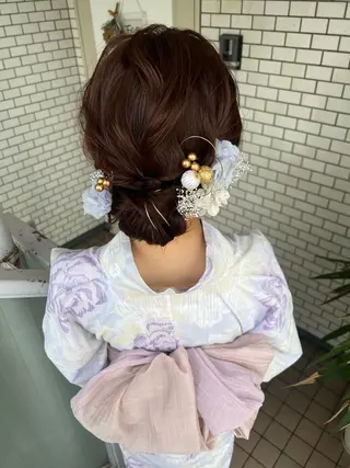 ヘアアレンジ 大人可愛いヘアメイク 💋🧚‍♀️しずかのヘアスタイル