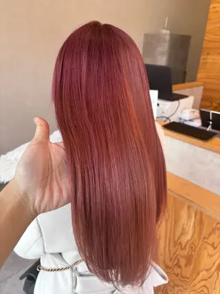 ロング カラー hers所属・【縮毛矯正支持絶大】 RYOJIのヘアスタイル