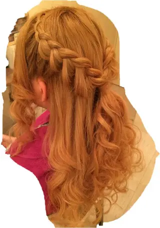 ヘアアレンジ Hair set RUUNAのヘアスタイル