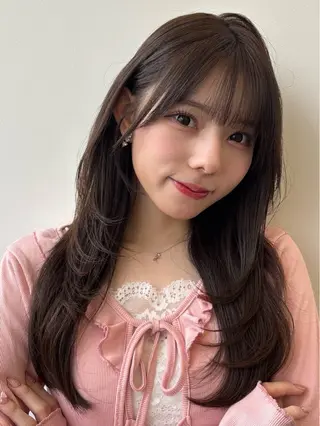 ロング レイヤーカット/ ほたる🌼のヘアスタイル