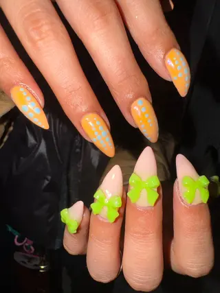 ネイル MITSUKI🪡 海外/個性派/ロングのネイルデザイン