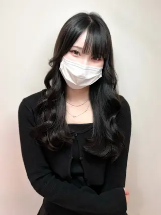 ロング カラー 艶髪ハイトーン/ ブロンド/Nagiのヘアスタイル