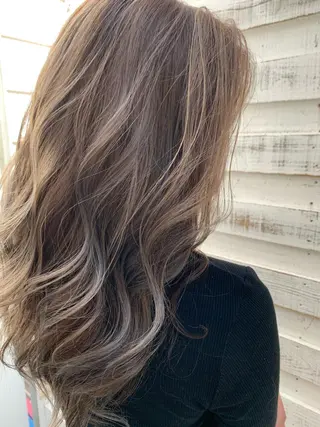 セミロング カラー ヘアアレンジ 指名支持率NO.1 スタイリストのヘアスタイル