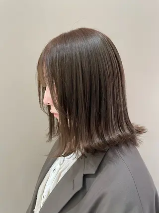 カラー 🏳️‍⚧️艶カラー /アレンジ🎀くるみのヘアスタイル