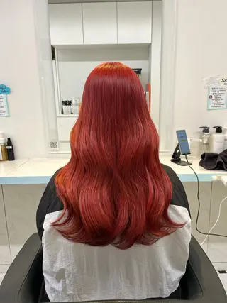 ロング カラー ブリーチカラー 🩵MIZUKIのヘアスタイル