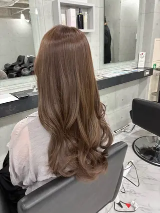 ロング カラー Endearing所属・Endearing 北澤那未🌟銀座のヘアスタイル