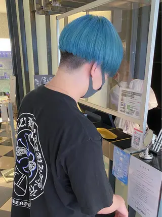 ショート カラー メンズ 栄/矢場町 三井太朗のヘアスタイル