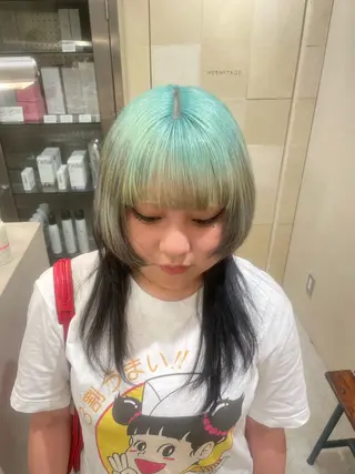 セミロング カラー HERMITAGE/ chihiroのヘアスタイル