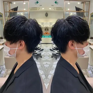 ショート カラー パーマ ヘアアレンジ メンズ キッズ ネイル マツエク・マツパ アイブロウ 《褒められる》 透明感カラー/小嶋のヘアスタイル