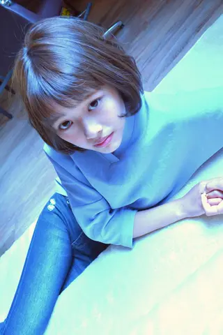 ショート カラー パーマ ヘアアレンジ belle chambreイブカのその他イメージ