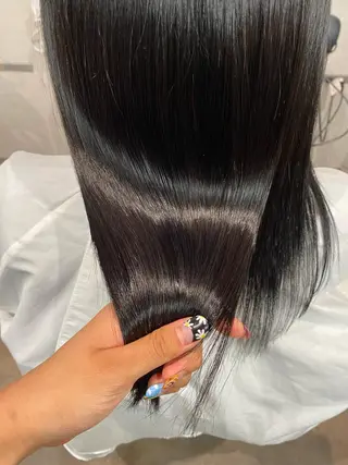 セミロング ヘアアレンジ XENA表参道 MIKUのヘアスタイル