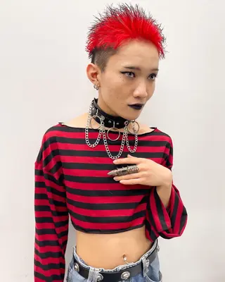 カラー メンズ 森本裕/オーナー/ スパイラルパーマのヘアスタイル