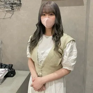 ロング カラー はちすか るかのヘアスタイル