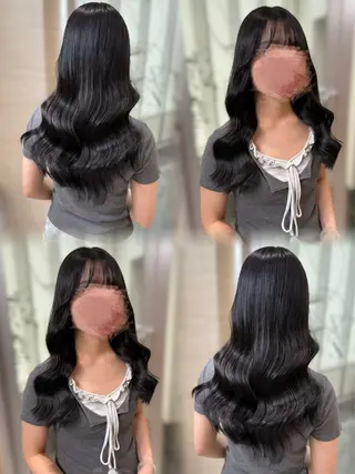 ロング Zina 熊本店 ワンホン/Juranのヘアスタイル