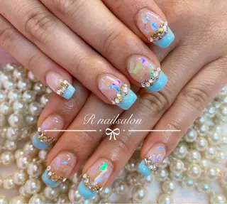 セミロング R NAILSALONのネイルデザイン