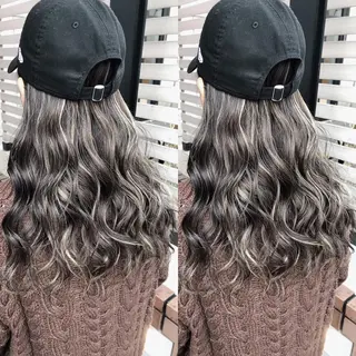 ロング カラー パーマ ヘアアレンジ ネイル 【Diar】オーナー アキヨシケンタのヘアスタイル