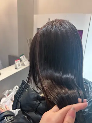 セミロング 蓮池 愛海のヘアスタイル