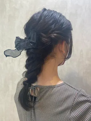 ヘアアレンジ 藤 明日香のヘアスタイル