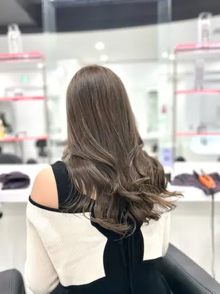 セミロング 💍大人デザイン /ハイトーン♡リクトのヘアスタイル