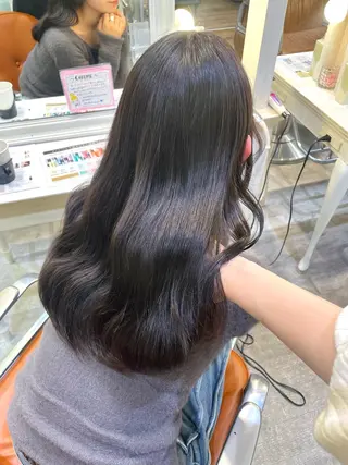 ロング カラー ハイトーンカラー/ 長さだし🐇きょうかのヘアスタイル