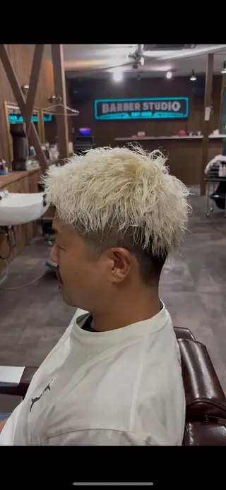 メンズ local barber moge所属・田中 平雅のヘアスタイル