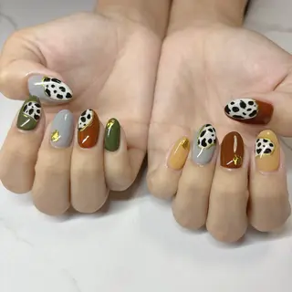 ネイル クレアトゥール華所属・クレアトゥール華 西村のネイルデザイン