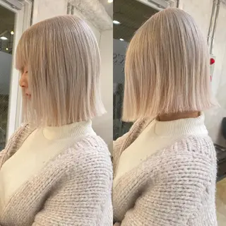 ショート カラー ヘアアレンジ BANK'S hair所属・💐ケラチン 髪質改善寺坂雄飛💐のヘアスタイル